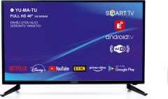 Yumatu 40'' 101 Ekran Uydu Alıcılı FULL HD Android Smart LED TV