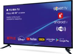 Yumatu 50'' 127 Ekran Uydu Alıcılı Full HD Android Smart LED TV