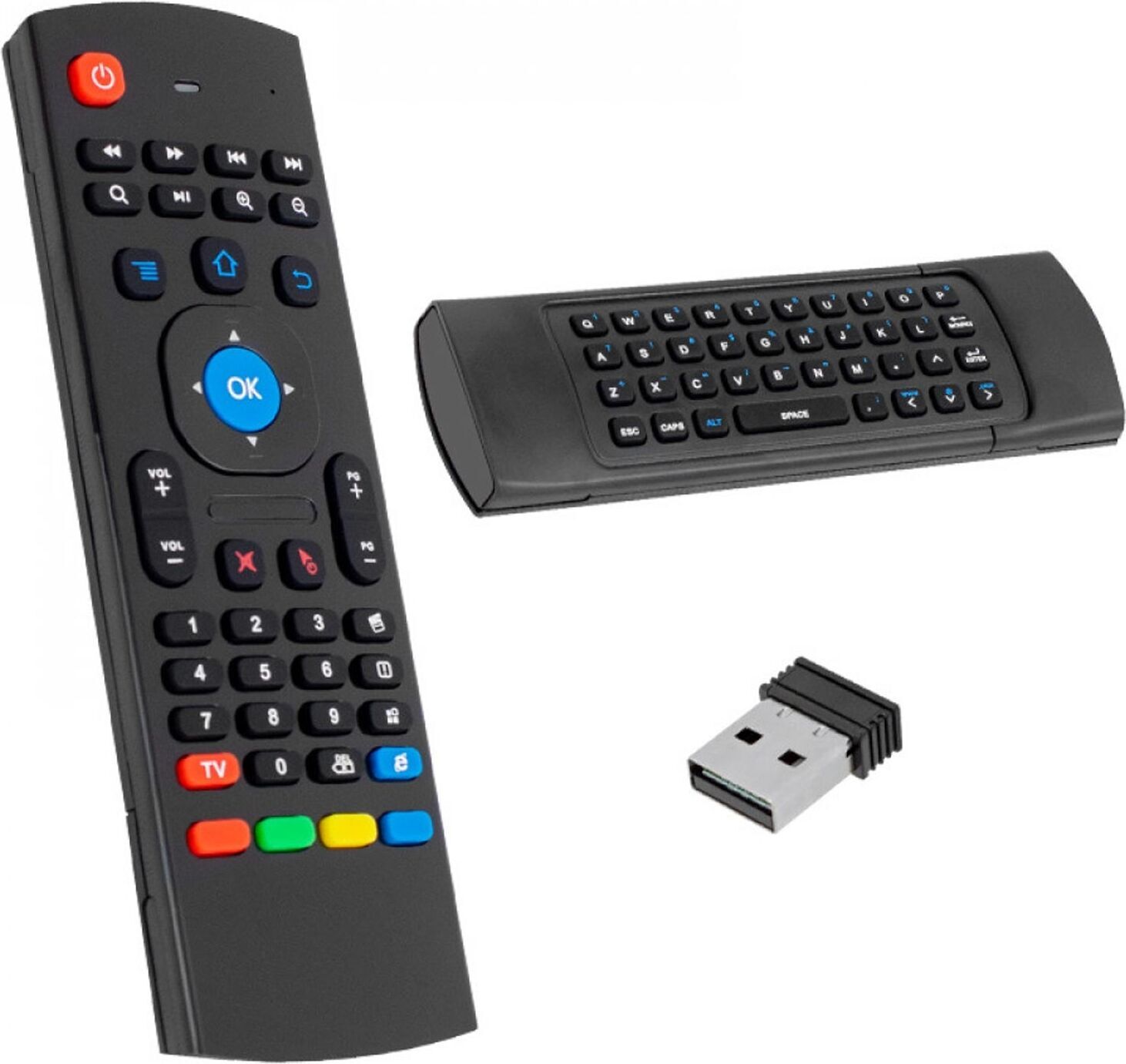 Airfly Akıllı Kumanda Wıreless Klavyeli Androıd Tv/pc/tv Box/telefon/projector/htpc/xbox/ıpod/smart Tv 2.4ghz G-R0309