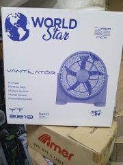 World Star 22 Inç Turbo Vantilatör