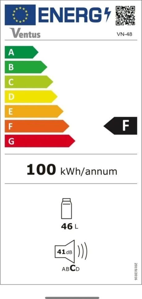 Ventus VN48 48 Lt Minibar Mini Buzdolabı