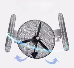 Ventus 30'' Vantilatör 200W Duvar Tipi Uzaktan Kumandalı (75cm Çap)