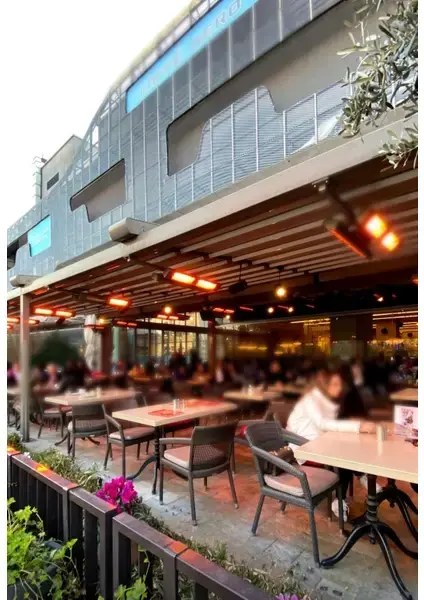 Hottable Supreme 3000 Watt Profesyonel Su Geçi̇rmez Diş Ortam Isitici