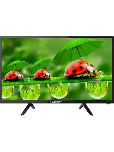 Telenova 24” İnç 61 Ekran LED TV HD Uydu Alıcılı, 12V Destekli, Taşınabilir