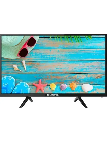Telenova 24” İnç 61 Ekran LED TV HD Uydu Alıcılı, 12V Destekli, Taşınabilir