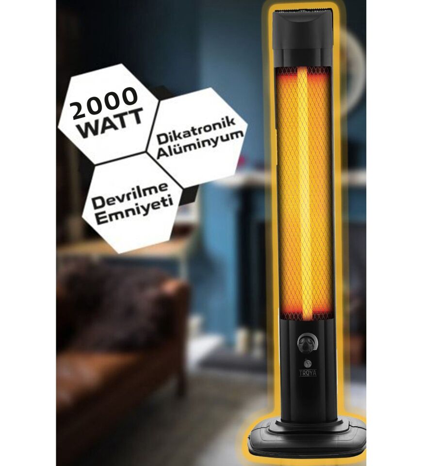 Troya By Hook TR 402 Kule Tipi Mikatronik Dik Isiticı