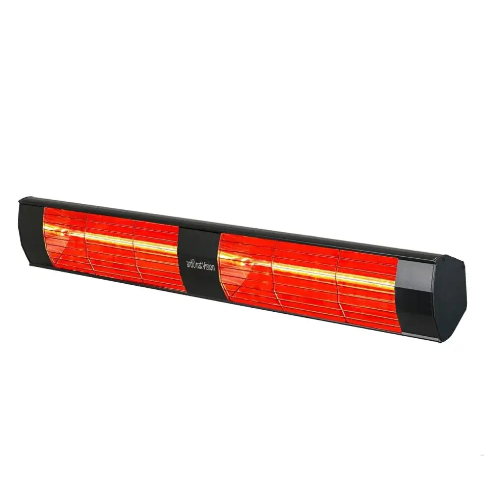 Ardonat Halogen Black Twin 1500+1500=3000 Watt Dış Mekan Isıtıcı Balkon Teras Cf