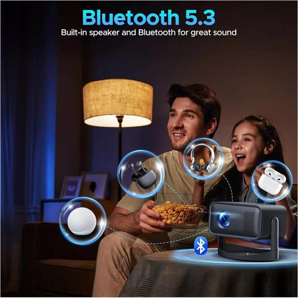 4K Taşınabilir Projeksiyon Cihazı