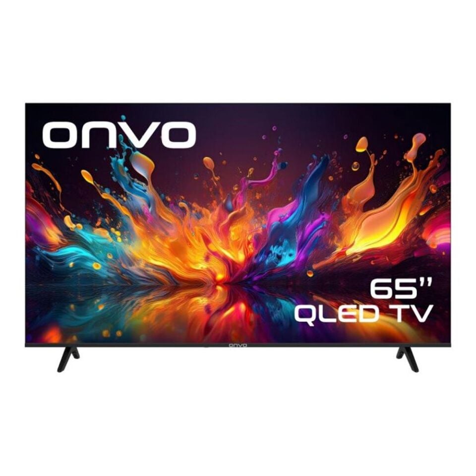 ONVO 65OVF9250 65inc 165 cm 4K UHD Google Smart QLED TV,Uydu Alıcılı