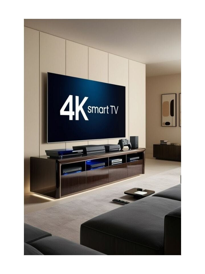 SuperMaxtv Supermax 55'' 139 Ekran Uydu Alıcılı 4K Ultra Hd Smart Andoid Tv