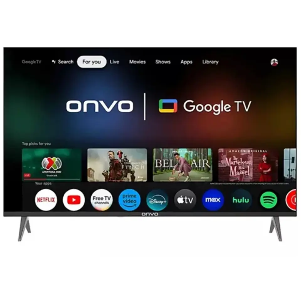 Onvo 75OVF9001UQ 75'' Frameless UHD QLED Google TV