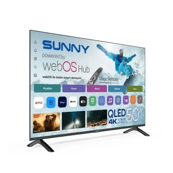 Sunny  40'' 127 Ekran Uydu Alıcılı webOS Smart QLED TV